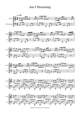 am i dreaming violin sheet music How does the concept of dreaming influence our creative process and artistic expression?