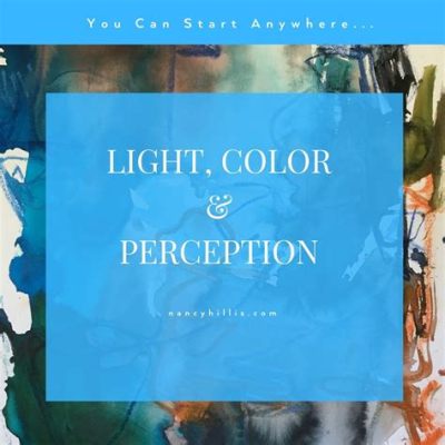 middle ground definition in art and the influence of light on color perception