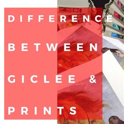 what is a giclee print vs art print